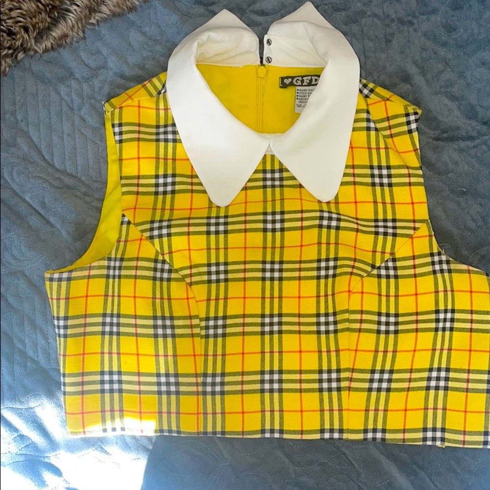 Clueless crop top
